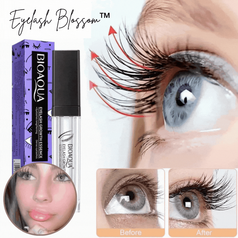 BIOAQUA Eyelash Blossom™ – Ciglia naturalmente più lunghe e folte in soli 7 giorni