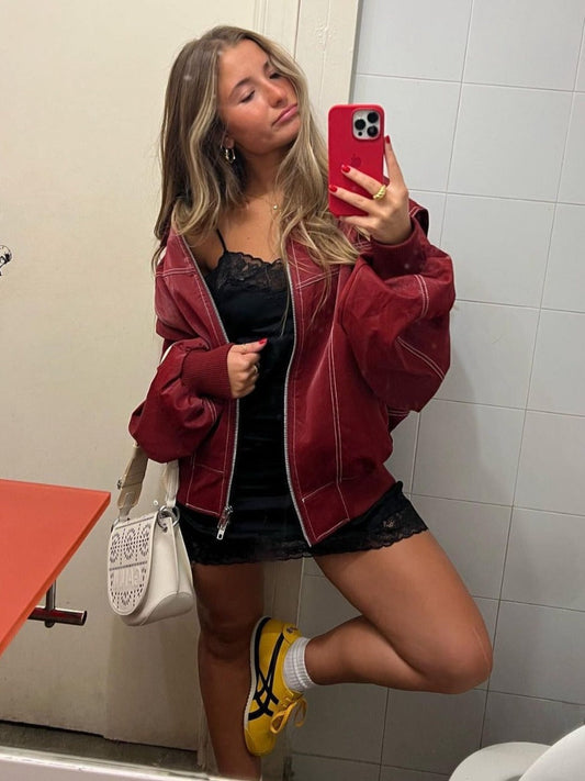 Stylish Timeless Leather Jacket | Skye
