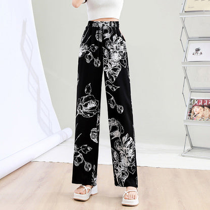 Unique Comfortable Trousers with Print | Sabrina