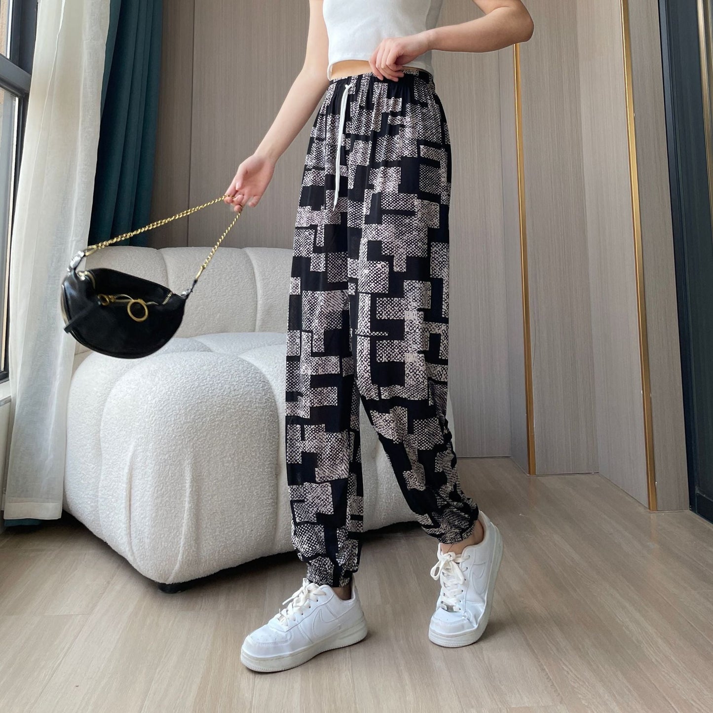 Comfortable Printed Trousers | Tiffany