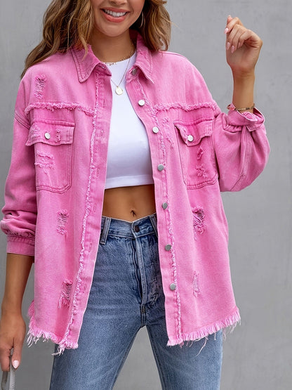 Stylish Denim Jacket for Women | Veronica