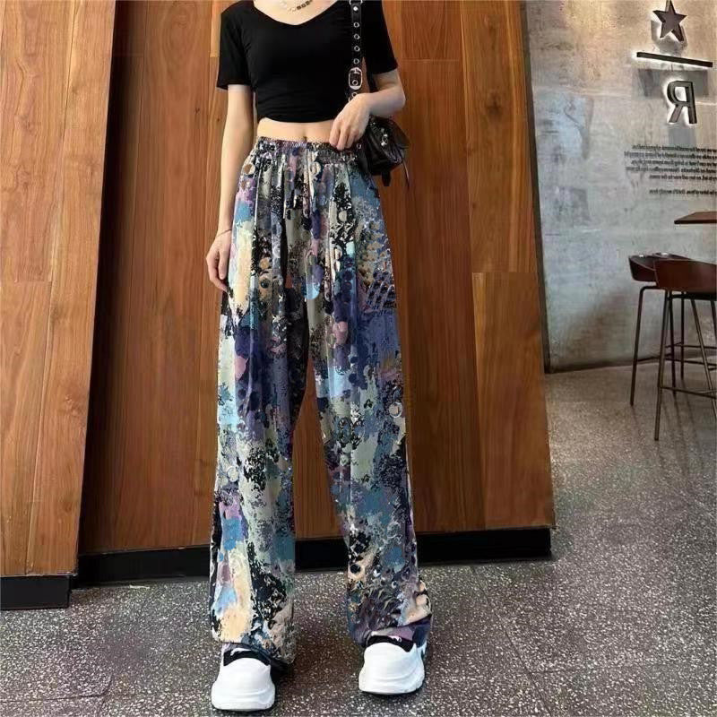 Unique Comfortable Trousers with Print | Sabrina