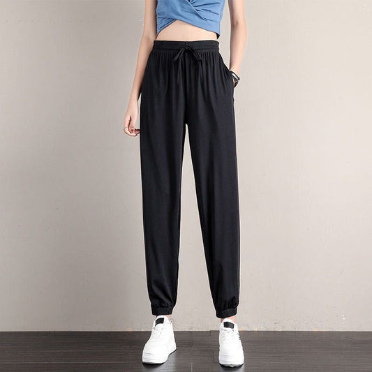 Comfy Stretch Lounge Trousers for Women | Rini
