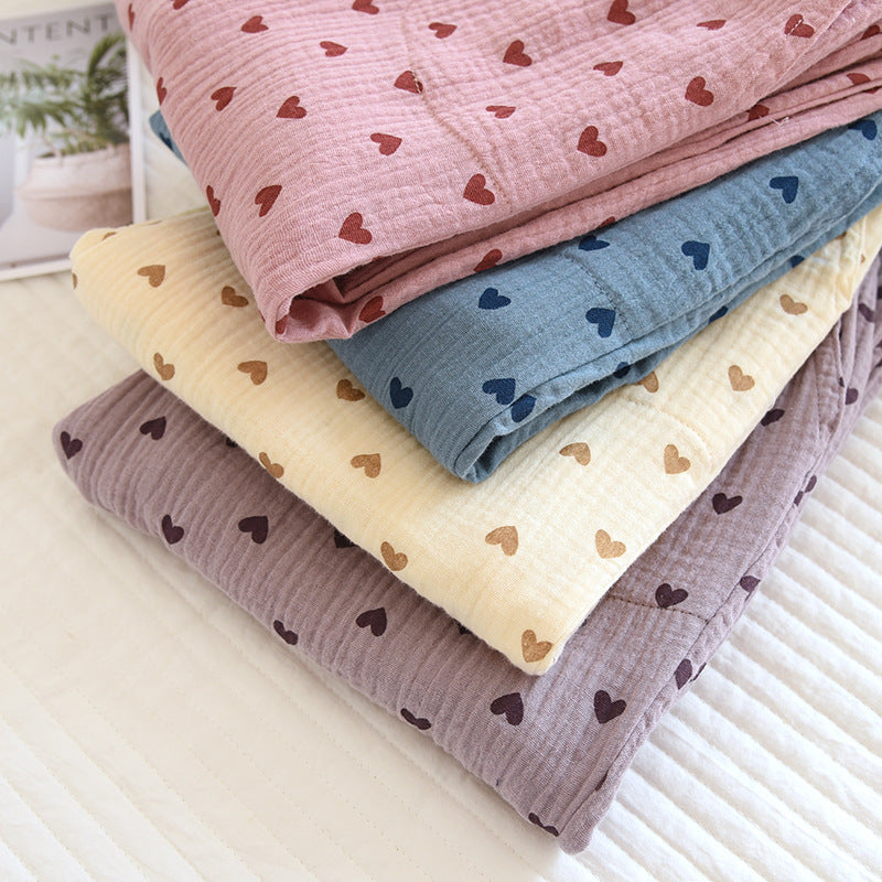 Pantaloni da pigiama morbidi e comodi con stampa a cuori | Isabel