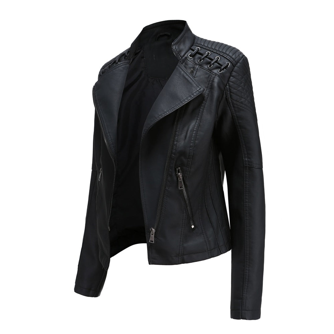 Stylish Leather Jacket for Women | Maria