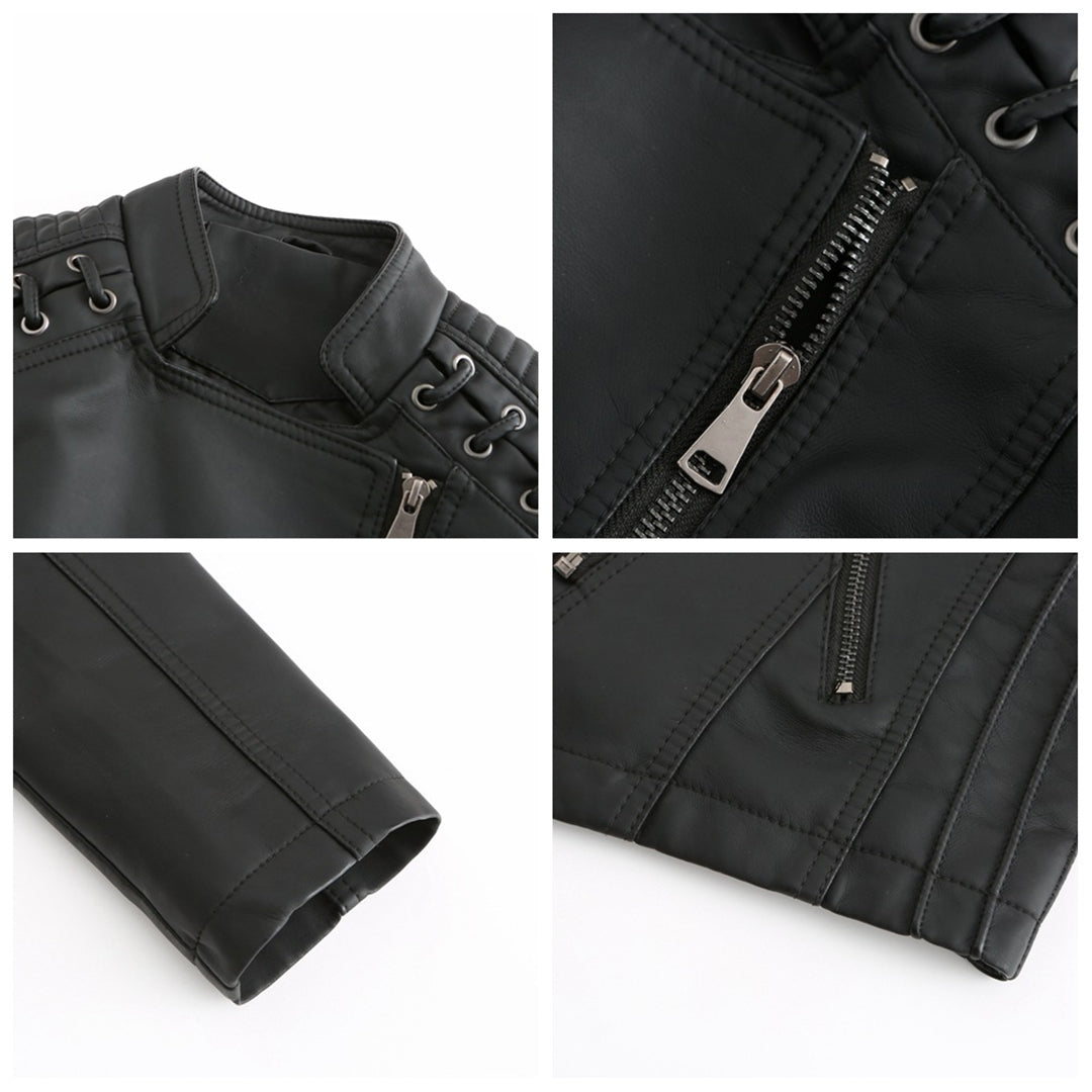 Stylish Leather Jacket for Women | Maria