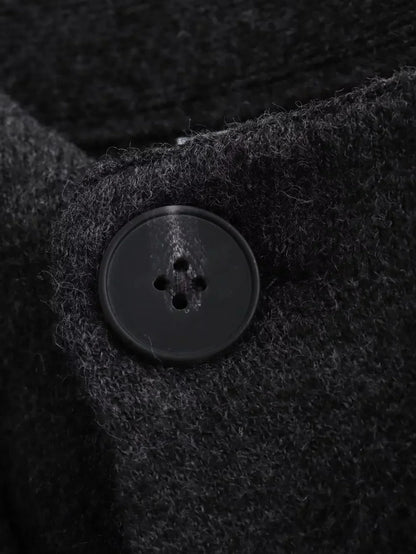 Luxurious Oversized Wool Coat | Elara