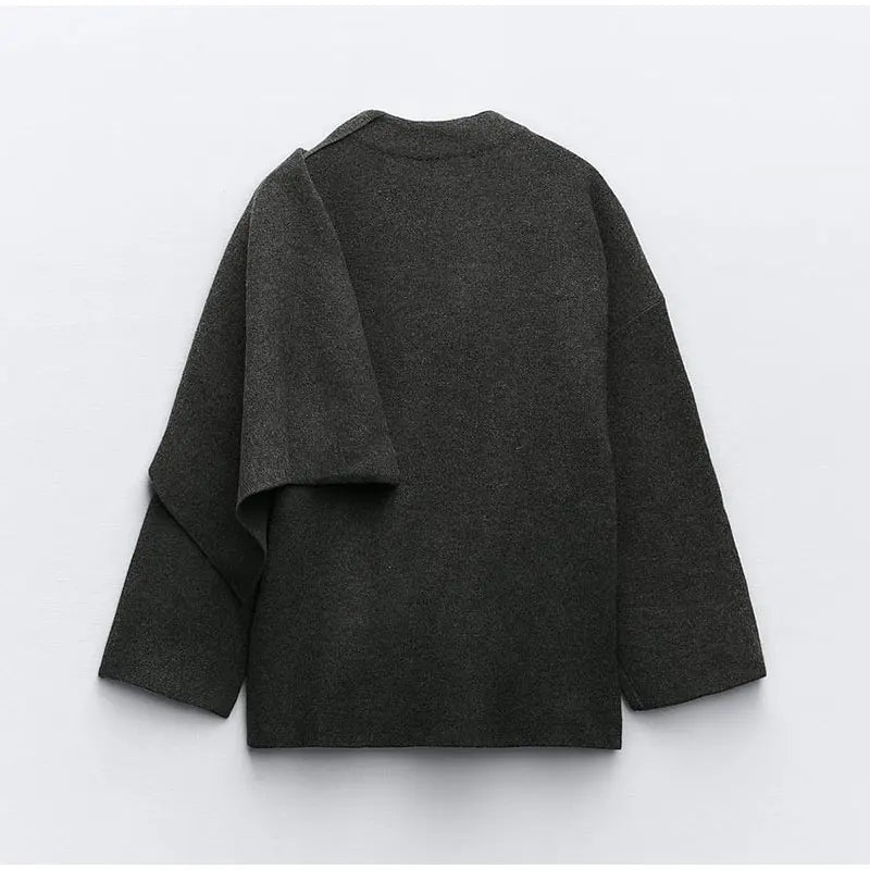 Luxurious Oversized Wool Coat | Elara
