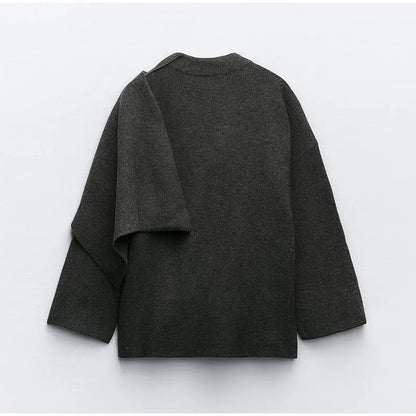 Luxurious Oversized Wool Coat | Elara