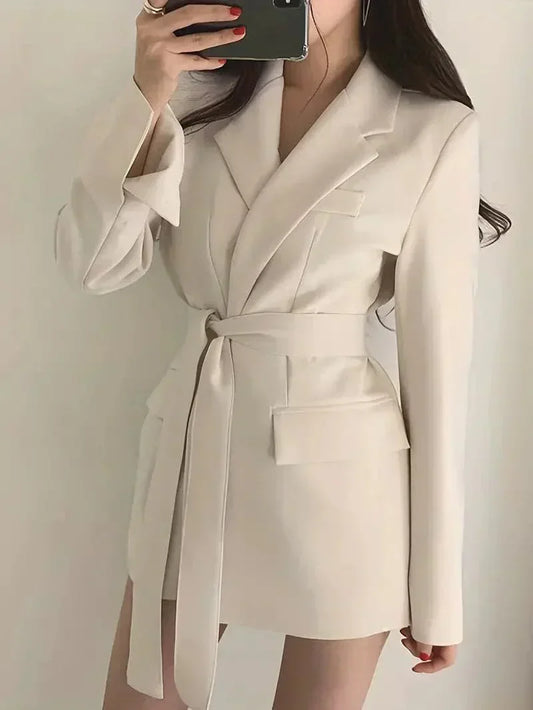 Elegant Stylish Short Blazer Dress | Jilliane