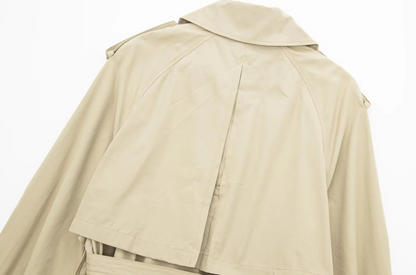 Refined Chic Trench Coat | Amara