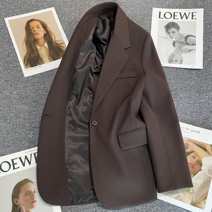 Dark Tailored Blazer | Isabelle