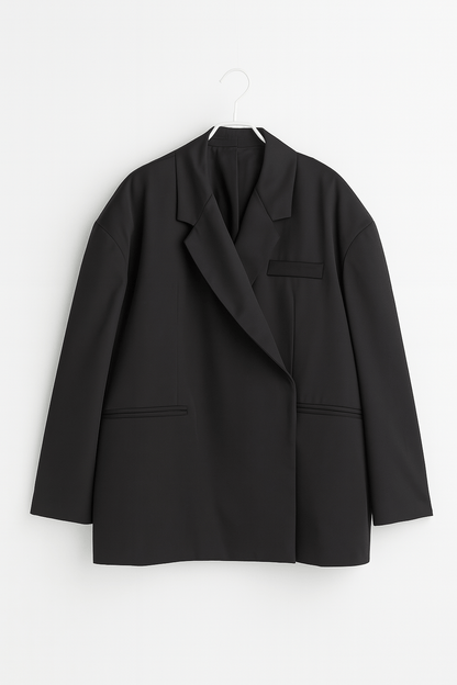 Oversized Blazer Without Buttons | Léa