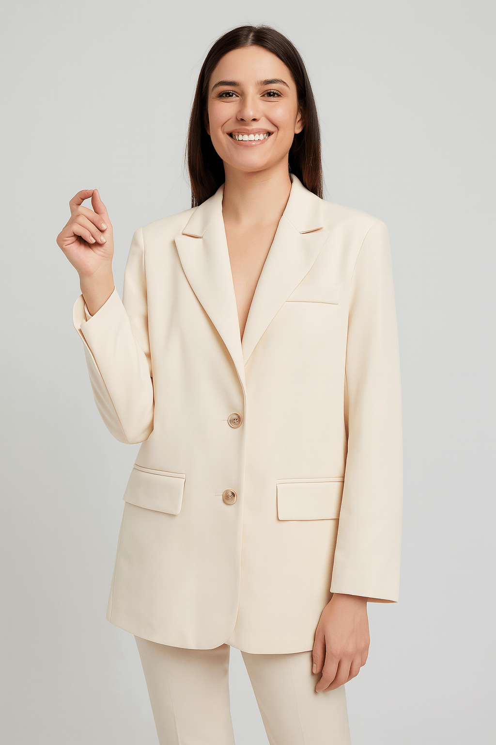 Light Elegant Plain Blazer | Florence