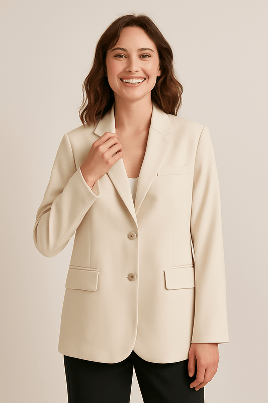 Light Elegant Plain Blazer | Florence