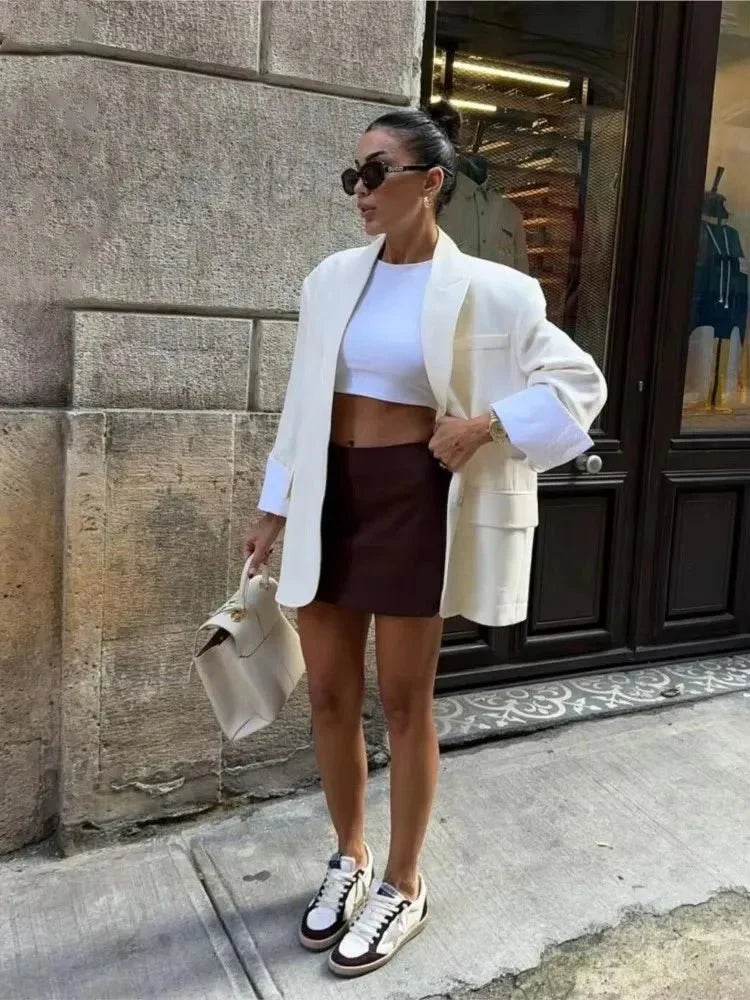 Light Elegant Plain Blazer | Florence
