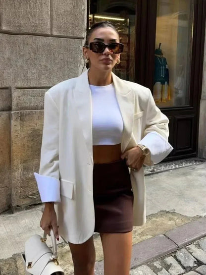 Light Elegant Plain Blazer | Florence