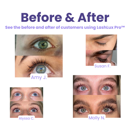 LashLux Pro™ – Ciglia più lunghe e folte in 7 giorni senza extension