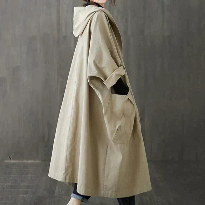 Comfortable Oversized Trench Coat | Alina