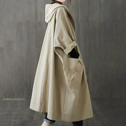 Comfortable Oversized Trench Coat | Alina