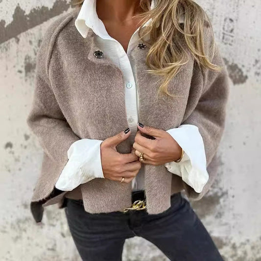 Elegant Stylish Mid-Length Jacket | Monica